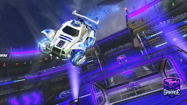 A Rocket League car design from Switch_Luca