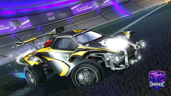 A Rocket League car design from Charlie_Is_CTY