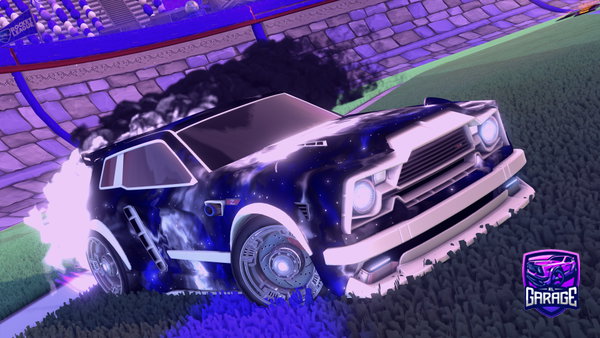 A Rocket League car design from Mickael095