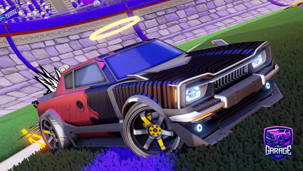 A Rocket League car design from N30NDRAGON19