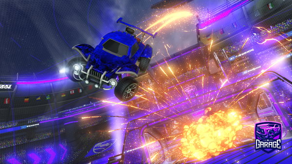 A Rocket League car design from Darioaner