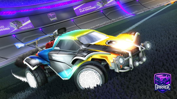 A Rocket League car design from DaYuJi