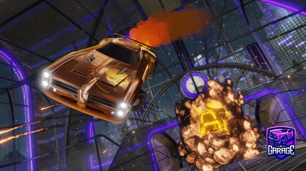 A Rocket League car design from Myjato