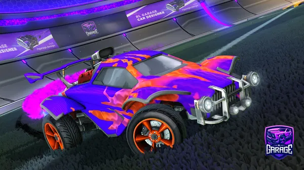 A Rocket League car design from MBGgoater