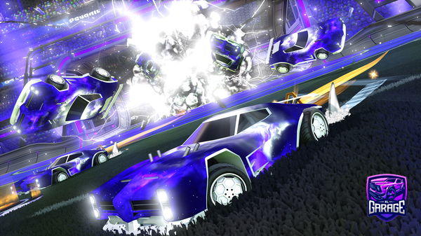 A Rocket League car design from Trex2586