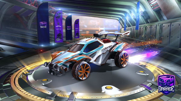 A Rocket League car design from xdBaller27