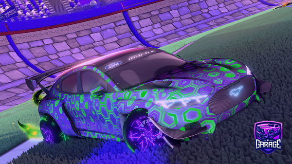 A Rocket League car design from GH0ST85O