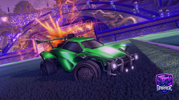 A Rocket League car design from pkpk
