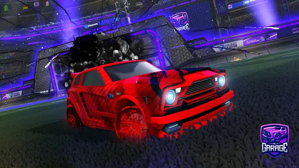 A Rocket League car design from Fennec_Lover03