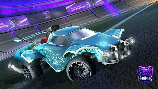 A Rocket League car design from Jus2PommeFR