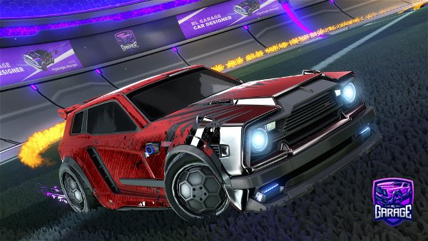 A Rocket League car design from Notsojuicypetter