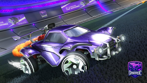A Rocket League car design from manussy
