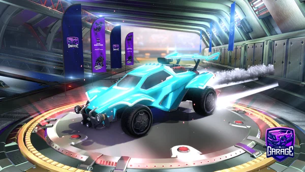 A Rocket League car design from Ntr0