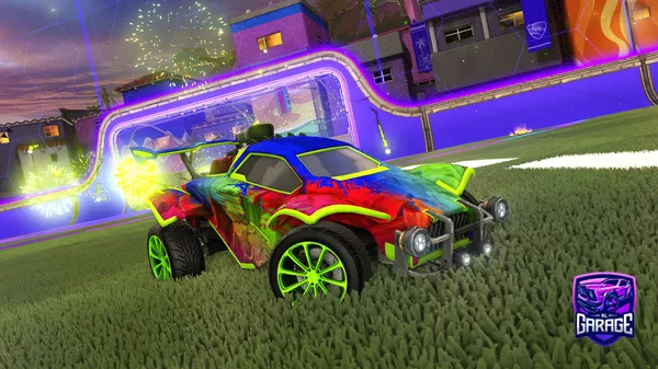 A Rocket League car design from SAVAGE1