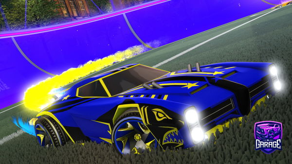 A Rocket League car design from Noxalymph