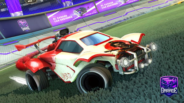 A Rocket League car design from PrAspect