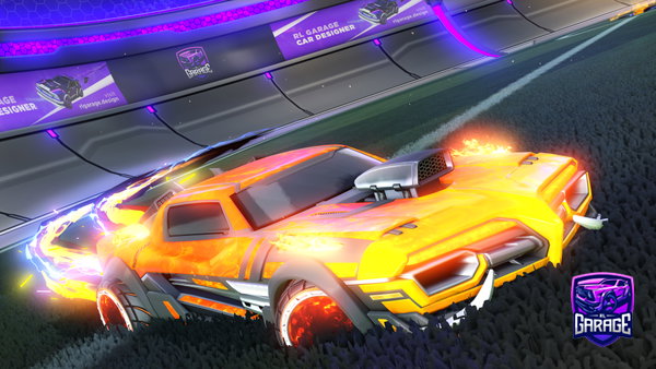 A Rocket League car design from Danger_Danny