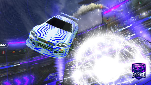 A Rocket League car design from KingdomK_