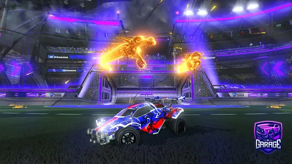 A Rocket League car design from Benny92