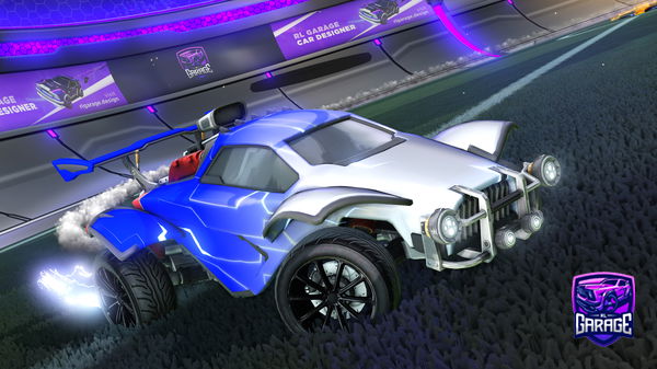 A Rocket League car design from LukeWPlaysYT