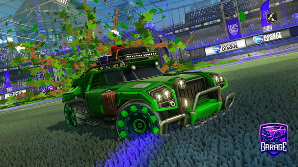 A Rocket League car design from jorshow