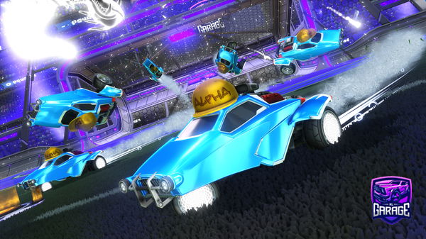 A Rocket League car design from frugelson