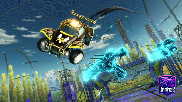 A Rocket League car design from Jajabinks123