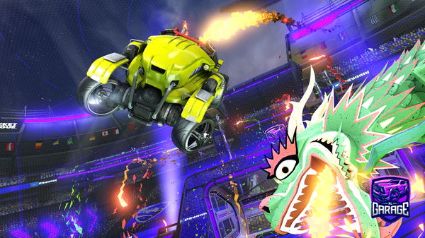 A Rocket League car design from ckubczak