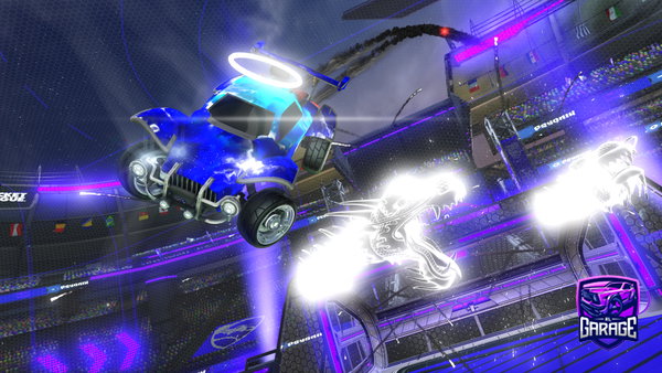 A Rocket League car design from Dingdongdann