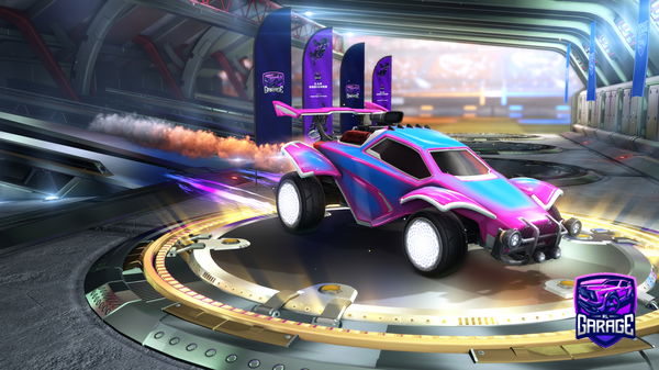 A Rocket League car design from Telekom97