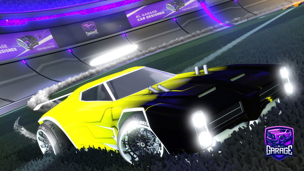 A Rocket League car design from Em1xx