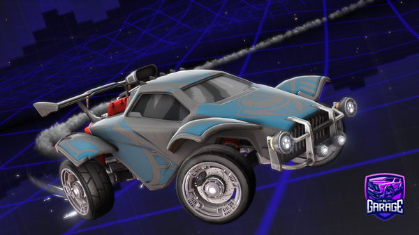 A Rocket League car design from thisismiek