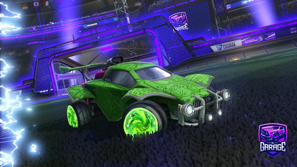 A Rocket League car design from wachterschreck
