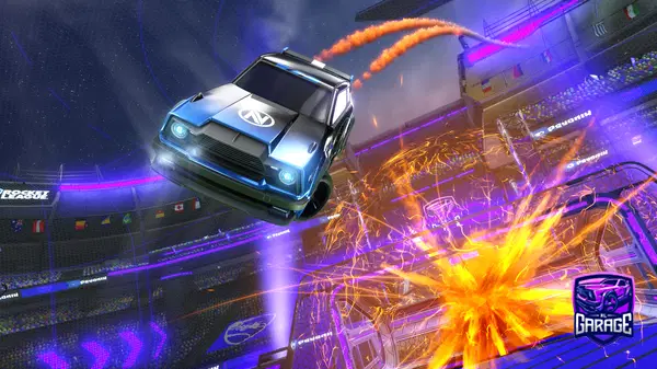 A Rocket League car design from JonnienMorri