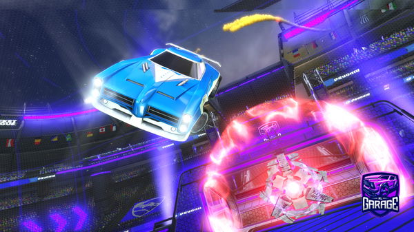 A Rocket League car design from grandmaon30fps