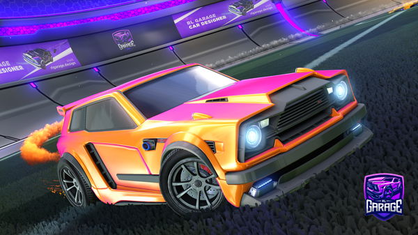 A Rocket League car design from Xtreme_Phantom12