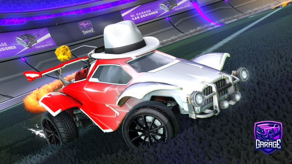 A Rocket League car design from BusinessmanOG