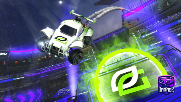 A Rocket League car design from Penguin_TTT