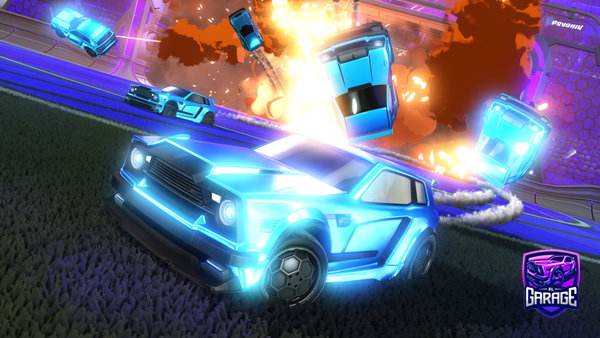 A Rocket League car design from zxxc
