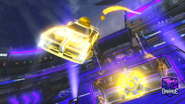 A Rocket League car design from lucolightning09