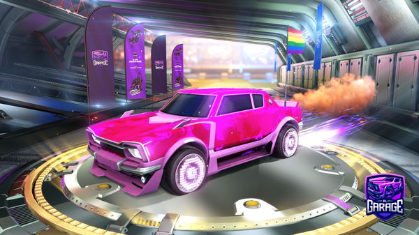 A Rocket League car design from gamingcroc2000