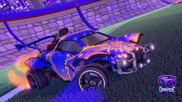 A Rocket League car design from WorthG