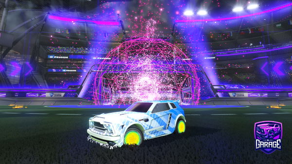 A Rocket League car design from Mabomabo808