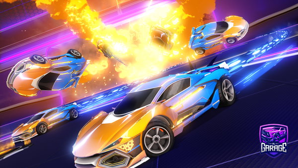 A Rocket League car design from itytxm