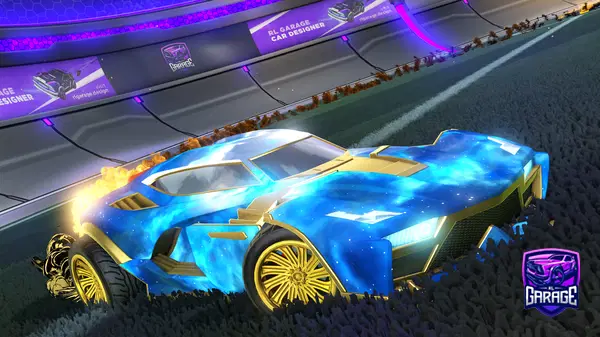 A Rocket League car design from Sharkzi