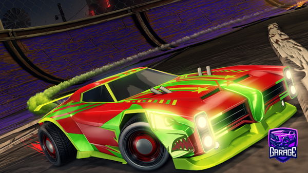 A Rocket League car design from ivvan09