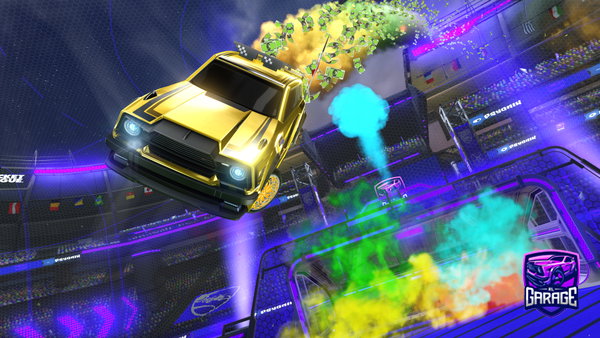 A Rocket League car design from Vill0607