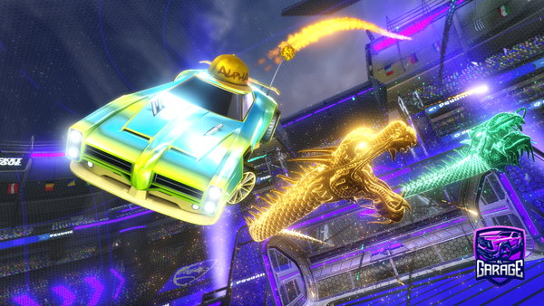 A Rocket League car design from 260720