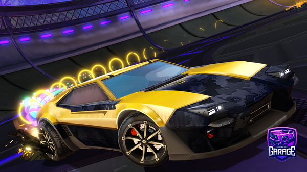 A Rocket League car design from The_Black_Night