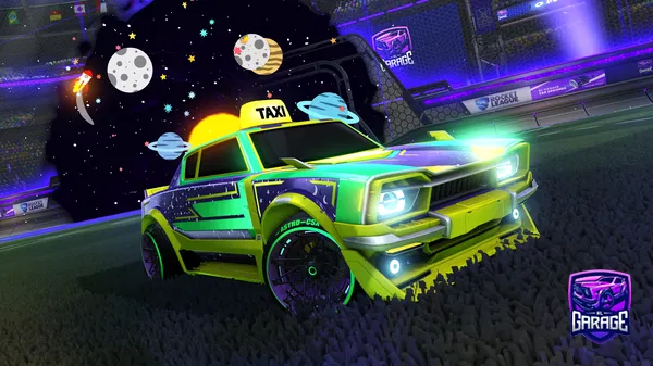 A Rocket League car design from SterbenDen